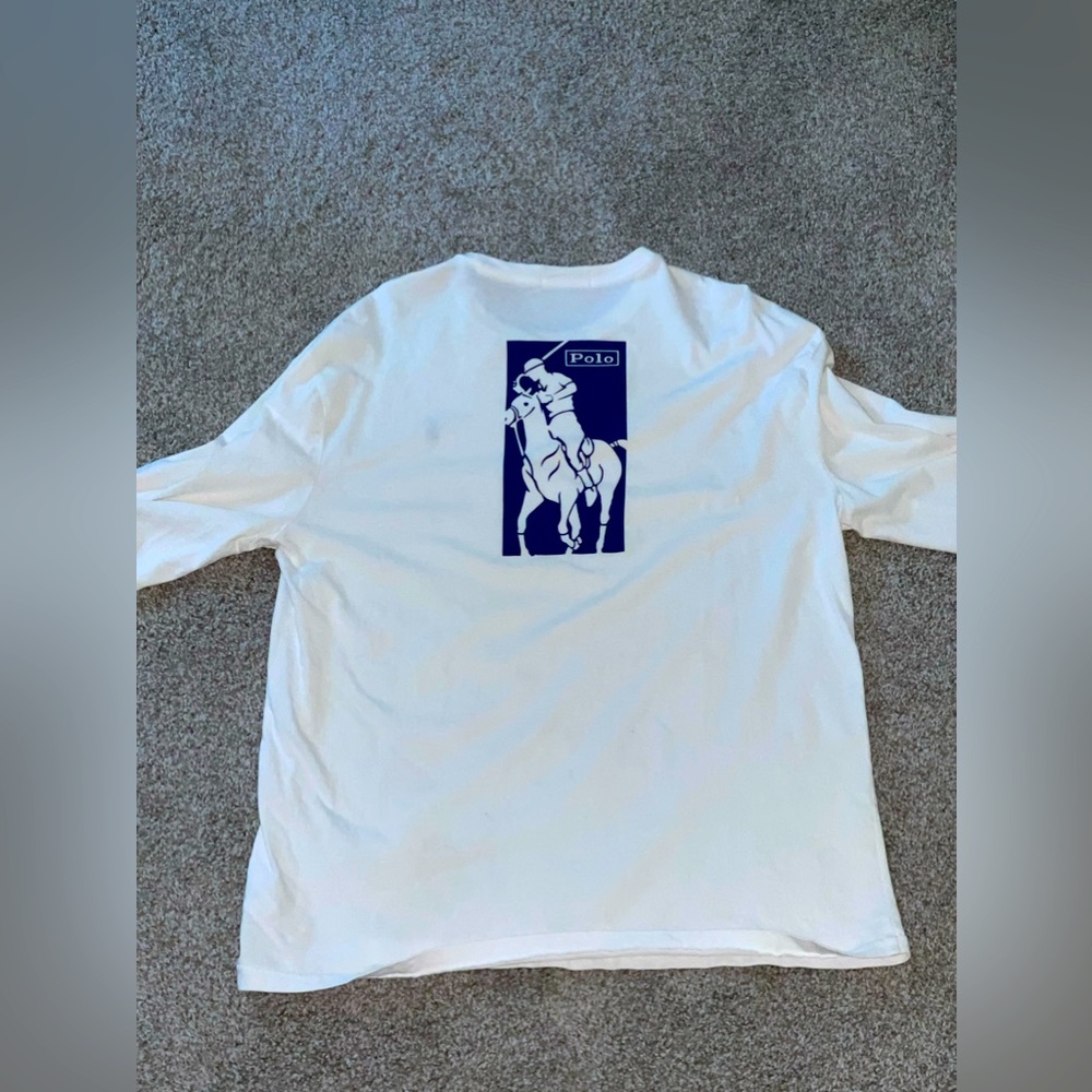 Long sleeve Ralph Lauren polo shirt